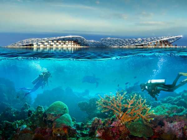 Новый риф в Дубае